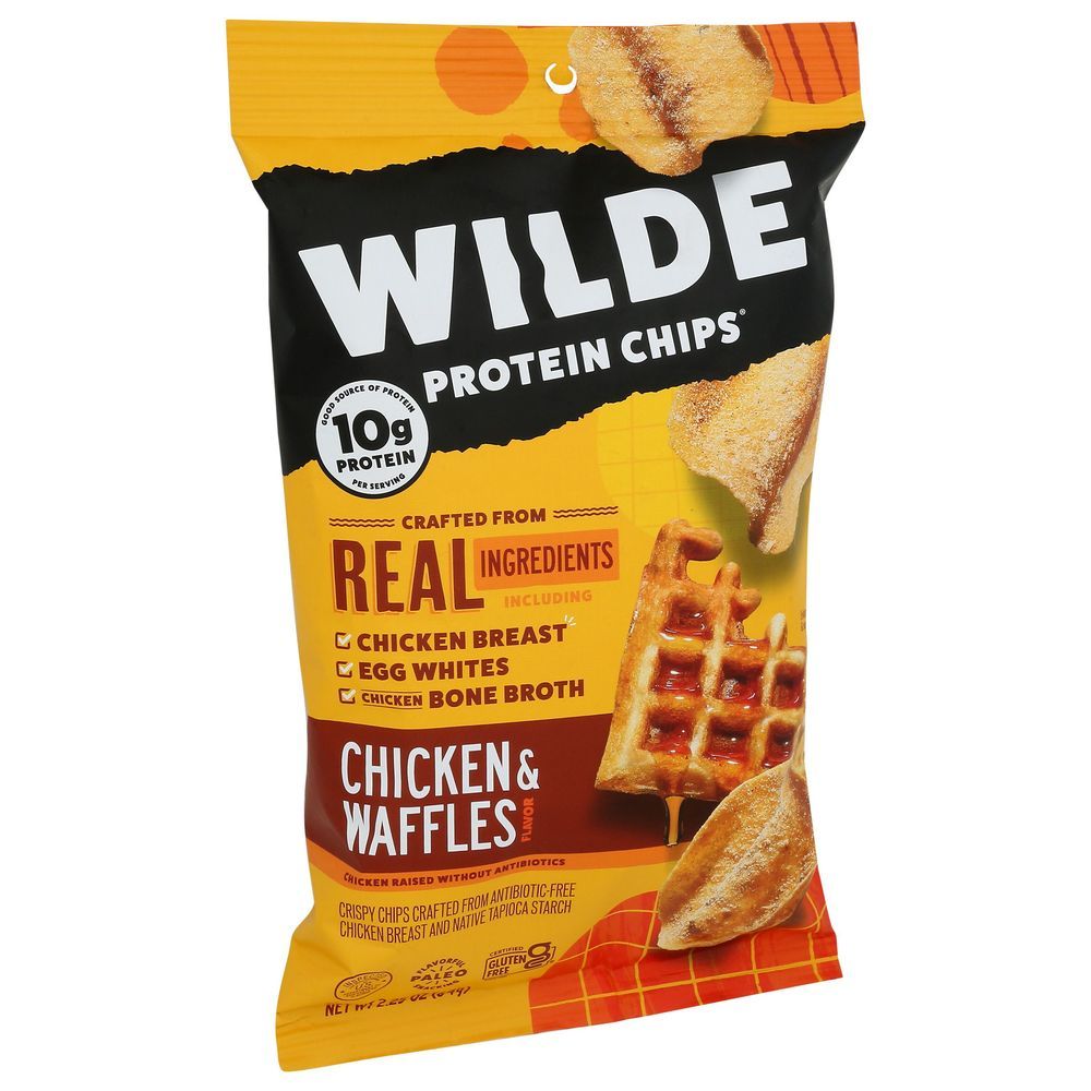 Wilde Chicken And Waffles Protein Chips, 2.25 Ounce -- 12 Per Case
