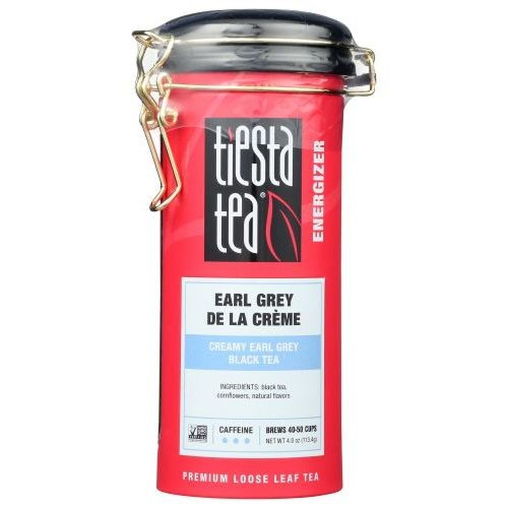 Tiesta Tea Energizer Creamy Earl Grey Black Tea, 4 Ounce -- 6 Per Case