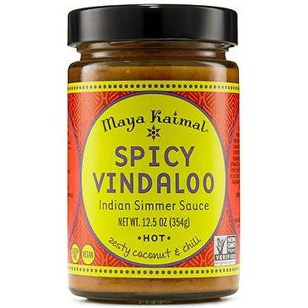 Maya Kaimal Spicy Vindaloo Simmer Sauce, 12.5 Ounce -- 6 Per Case