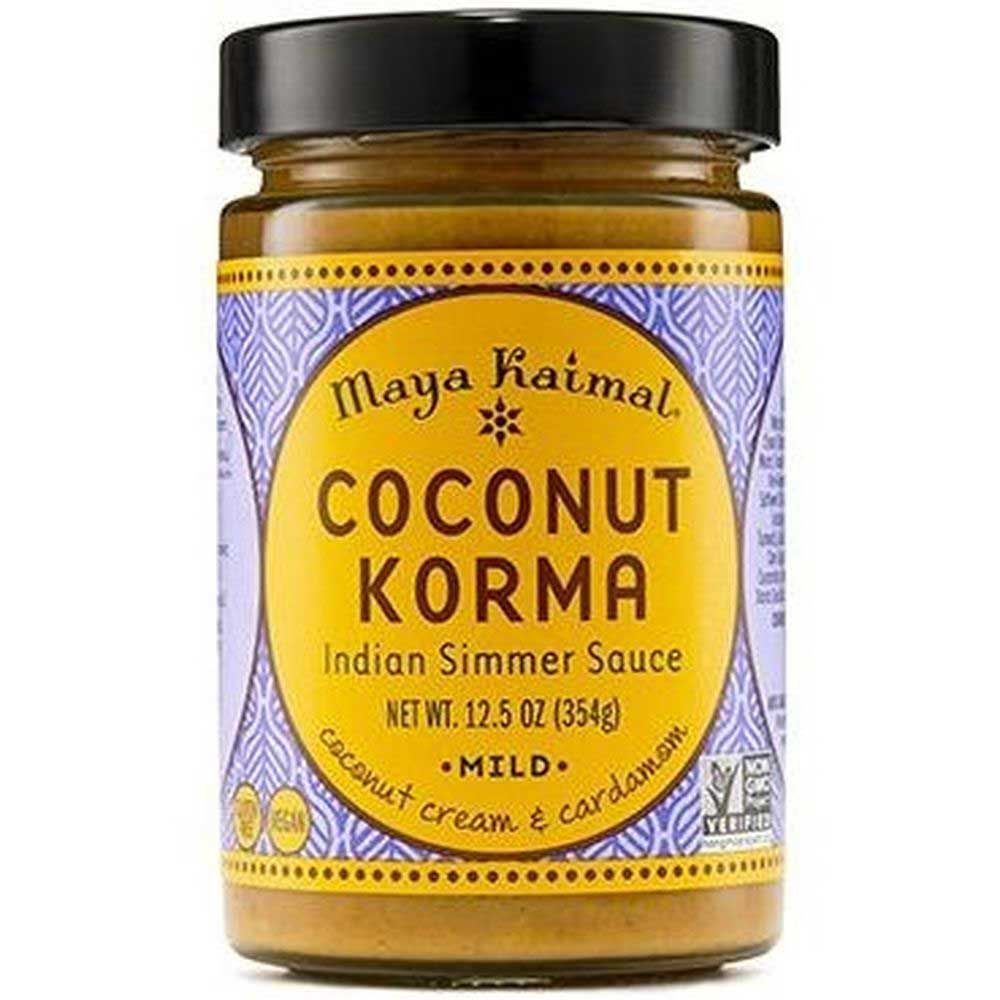 Maya Kaimal Coconut Korma Simmer Sauce, 12.5 Ounce -- 6 Per Case