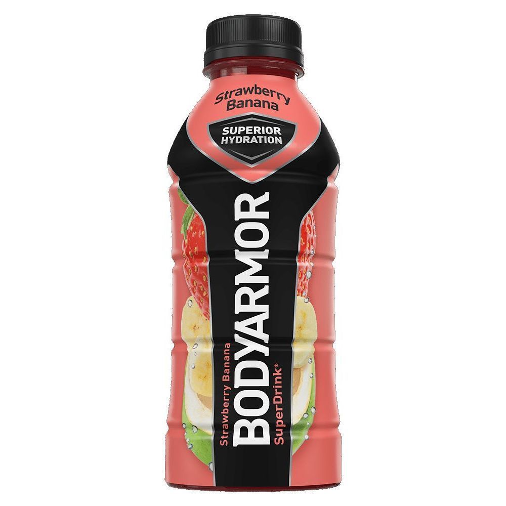 Body Armor Strawberry Banana Sport Drink, 16 Fluid Ounce -- 12 Per Case