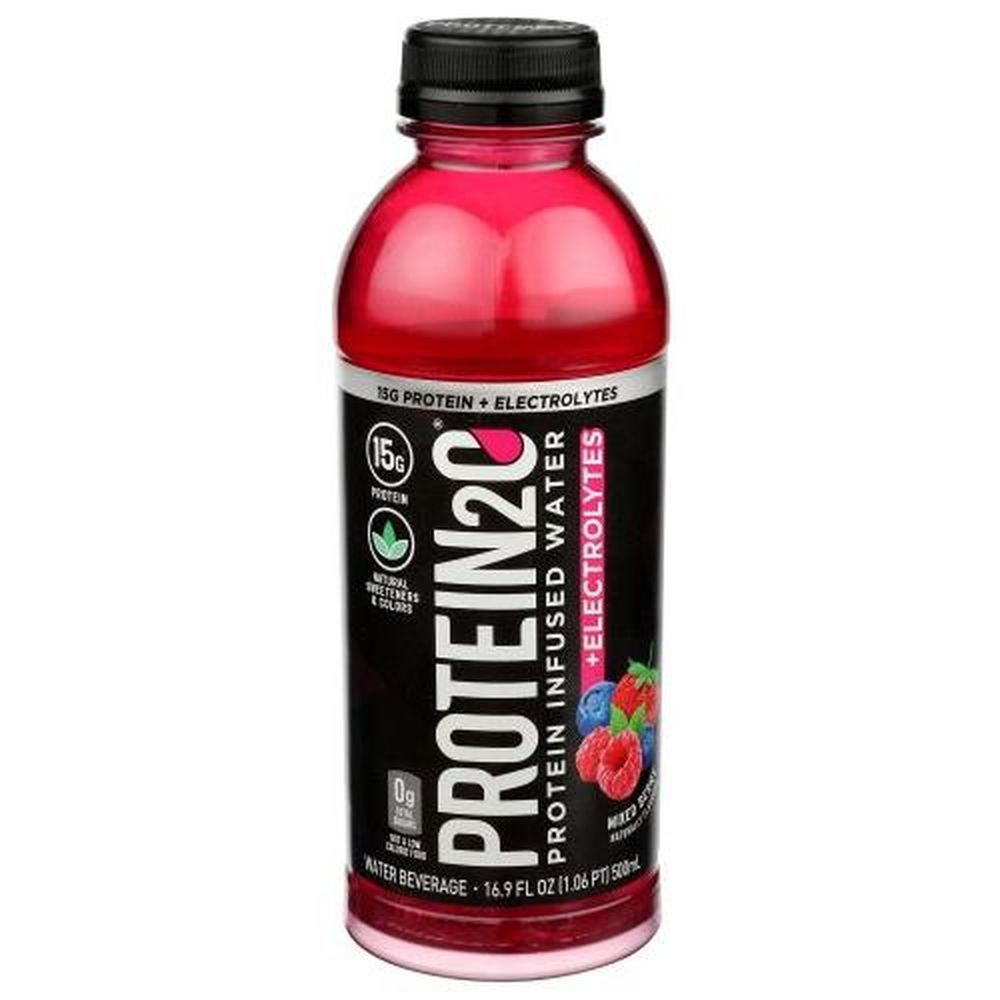 Protein2o Mixed Berry Protein Infused Water, 16.9 Fluid Ounce -- 12 Per Case