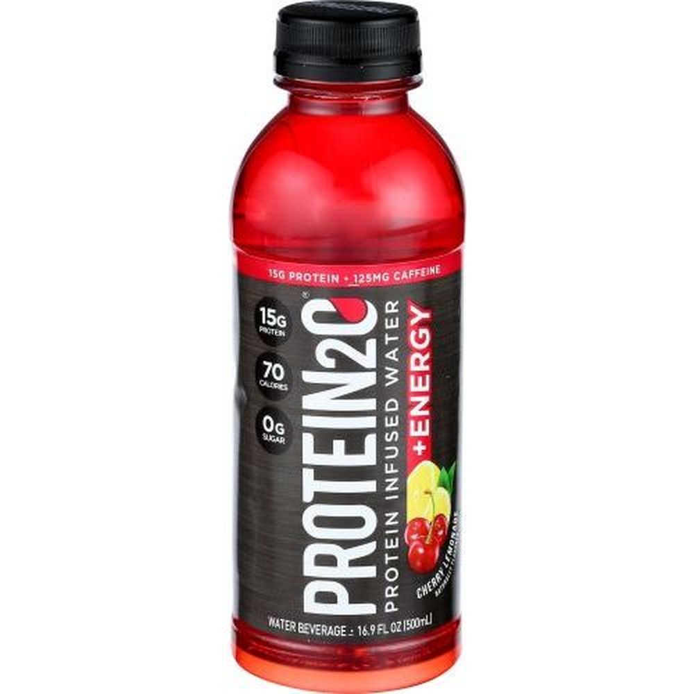 Protein2o Cherry Lemonade Protein Infused Water, 16.9 Fluid Ounce -- 12 Per Case