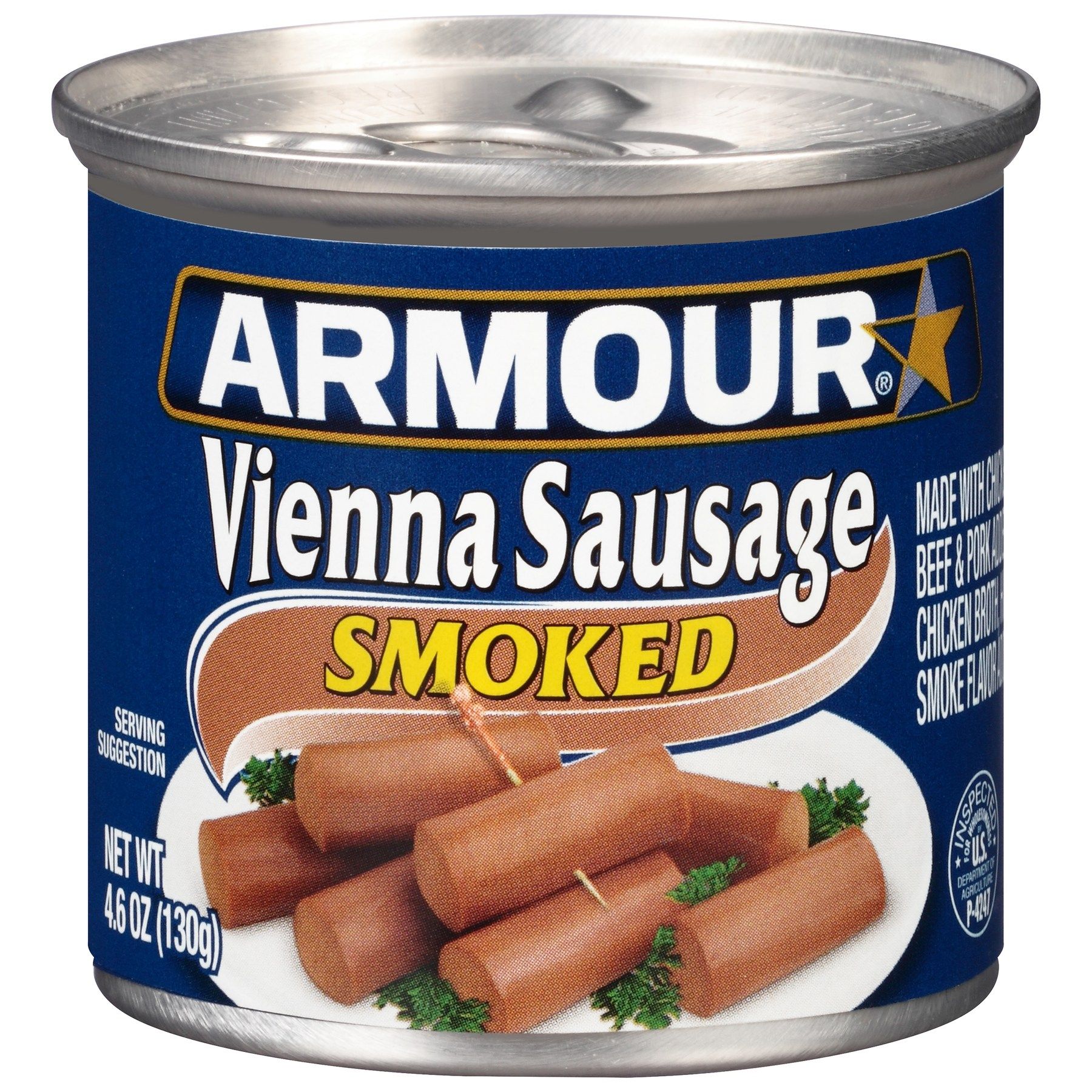 Armour Smoked Vienna Sausage, 4.6 Ounce -- 24 Per Case