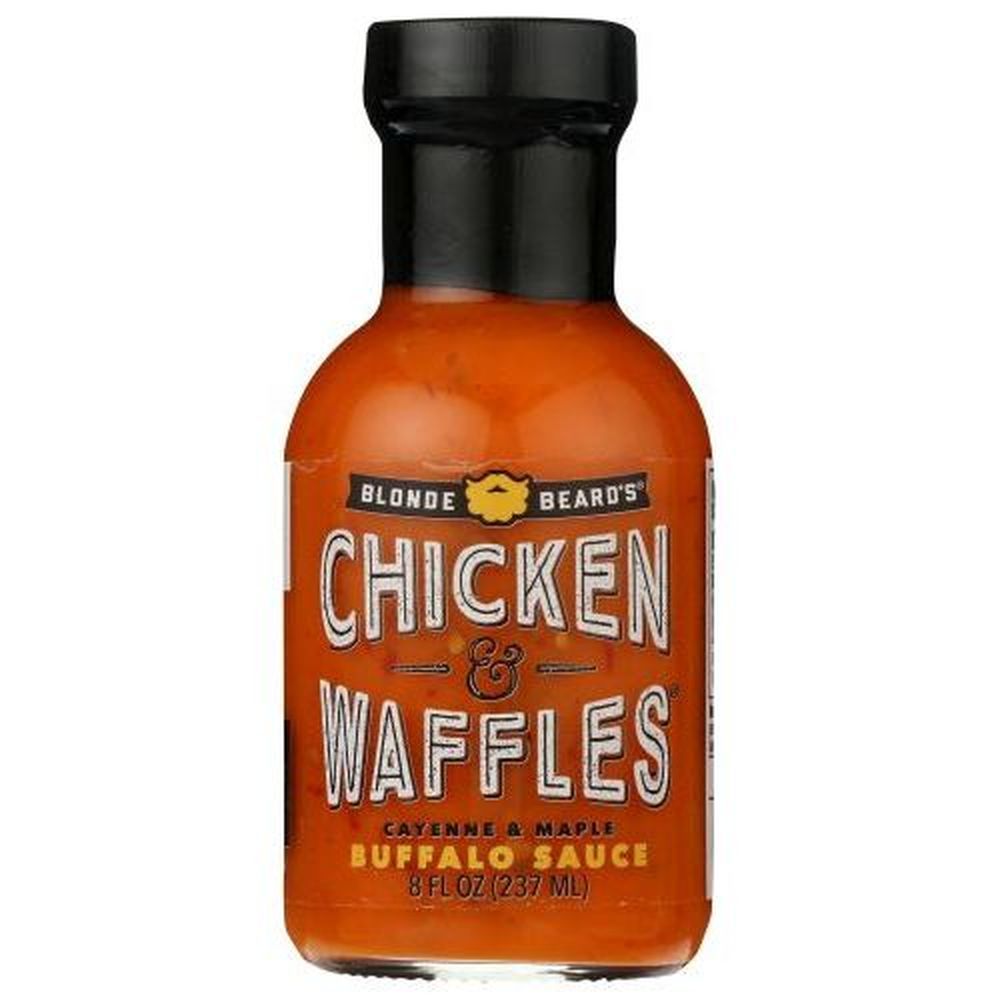 Blonde Beards Chicken And Waffles Buffalo Sauce, 8 Fluid Ounce -- 12 Per Case
