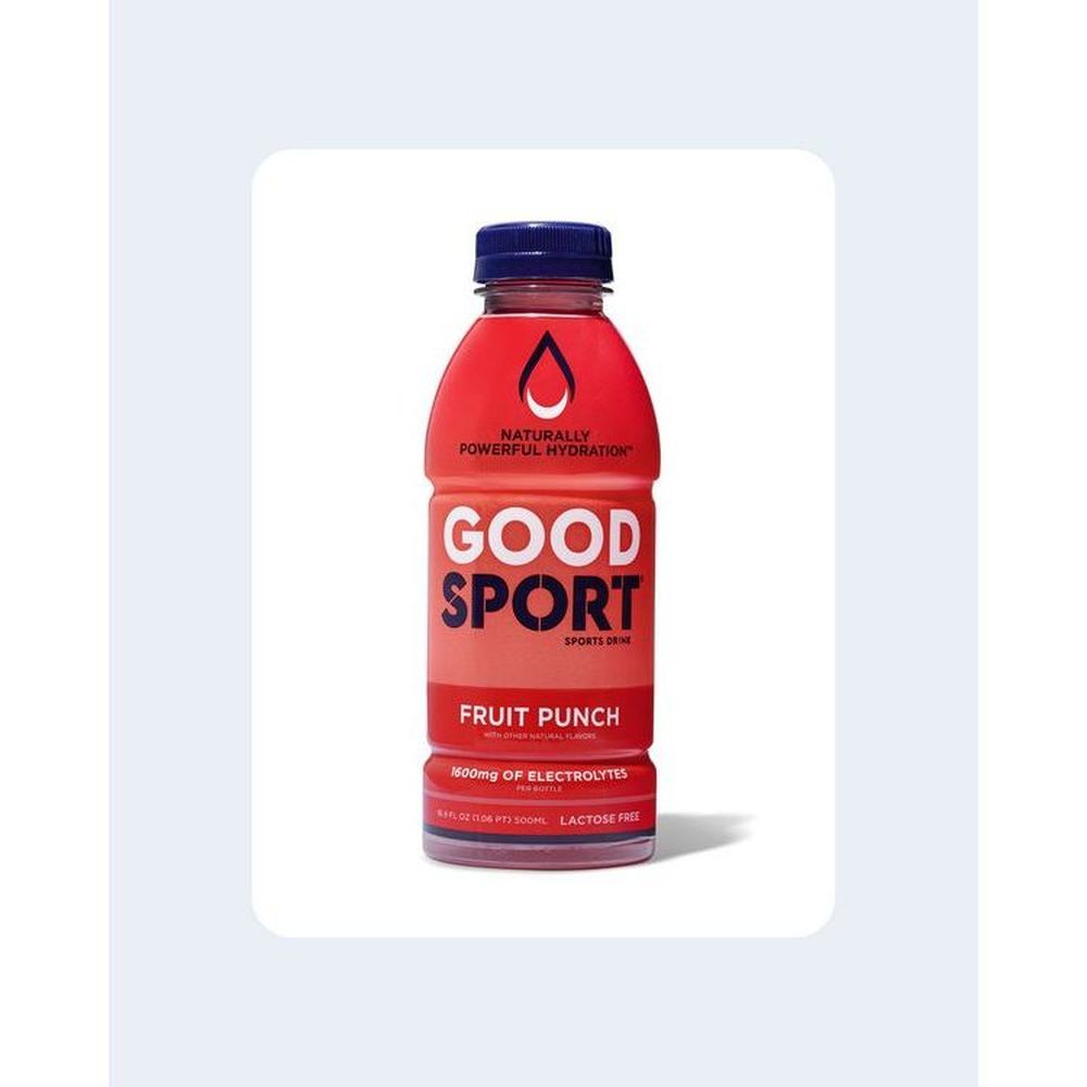Goodsport Fruit Punch Sports Drink, 16.9 Fluid Ounce -- 12 Per Case