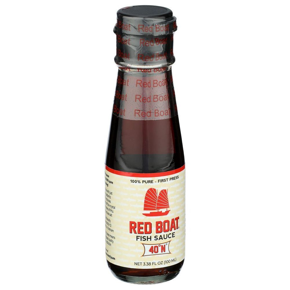 Red Boat 40 N Fish Sauce, 3.38 Fluid Ounce -- 6 Per Case