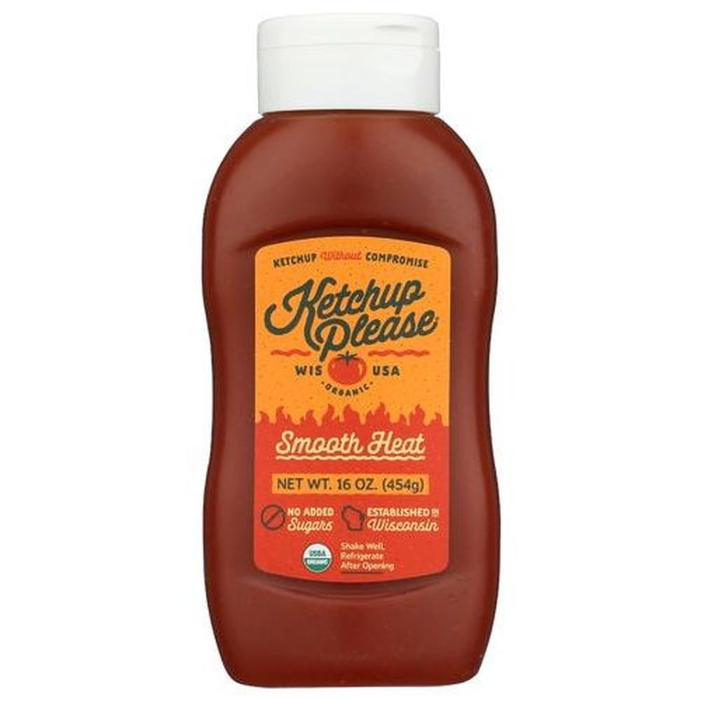 Ketchup Please Smooth Heat Ketchup, 16 Ounce -- 6 Per Case