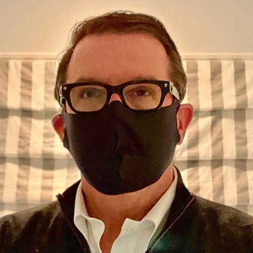 Safe + Face Small Black Face Protective Mask, 5.5 X 5.5 Inch