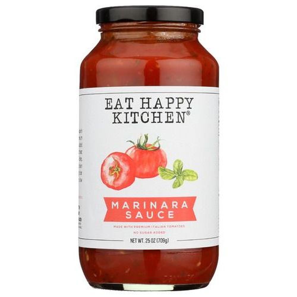 Eat Happy Kitchen Marinara Sauce, 25 Ounce -- 6 Per Case