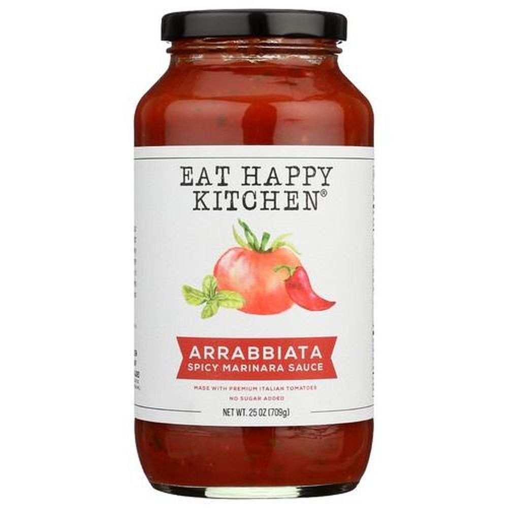 Eat Happy Kitchen Spicy Arrabbiata Sauce, 25 Ounce -- 6 Per Case