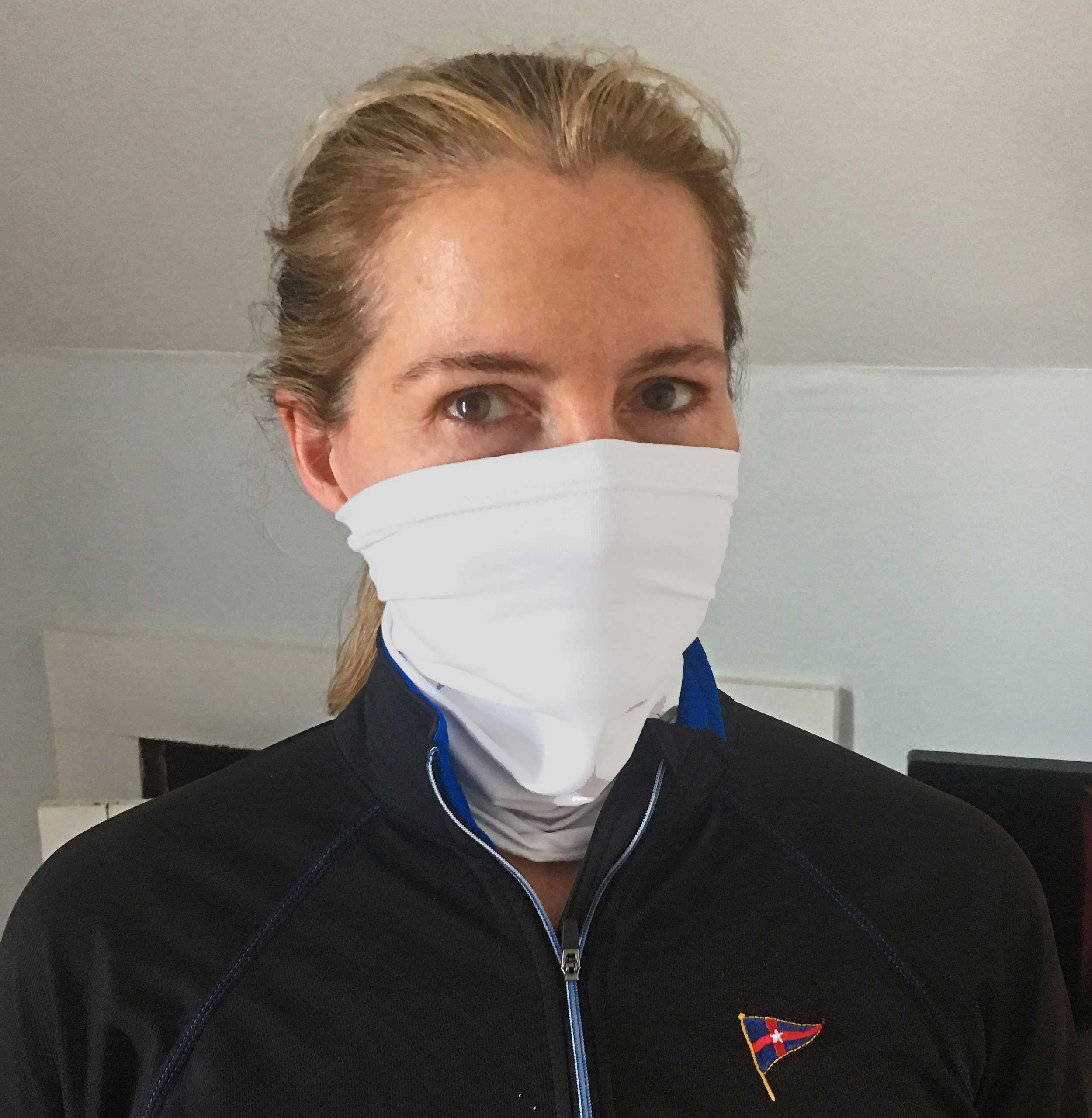 Safe + Face Small Gray Neck Face Safe Gaiter, 7.5 X 7.5 X 11 Inch