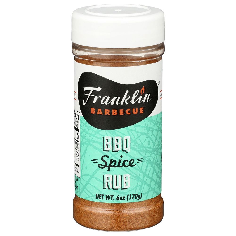 Franklin Bbq Spice Rub, 6 Ounce -- 6 Per Case
