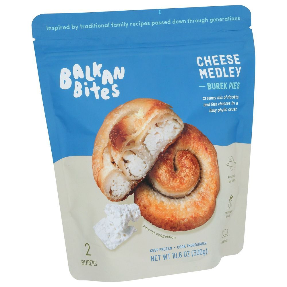 Balkan Bites Cheese Medley Burek Pies, 10.6 Ounce -- 6 Per Case