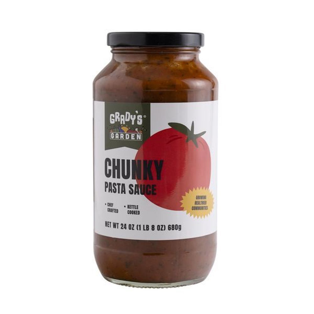 Gradys Garden Chunky Pasta Sauce, 24 Ounce -- 6 Per Case