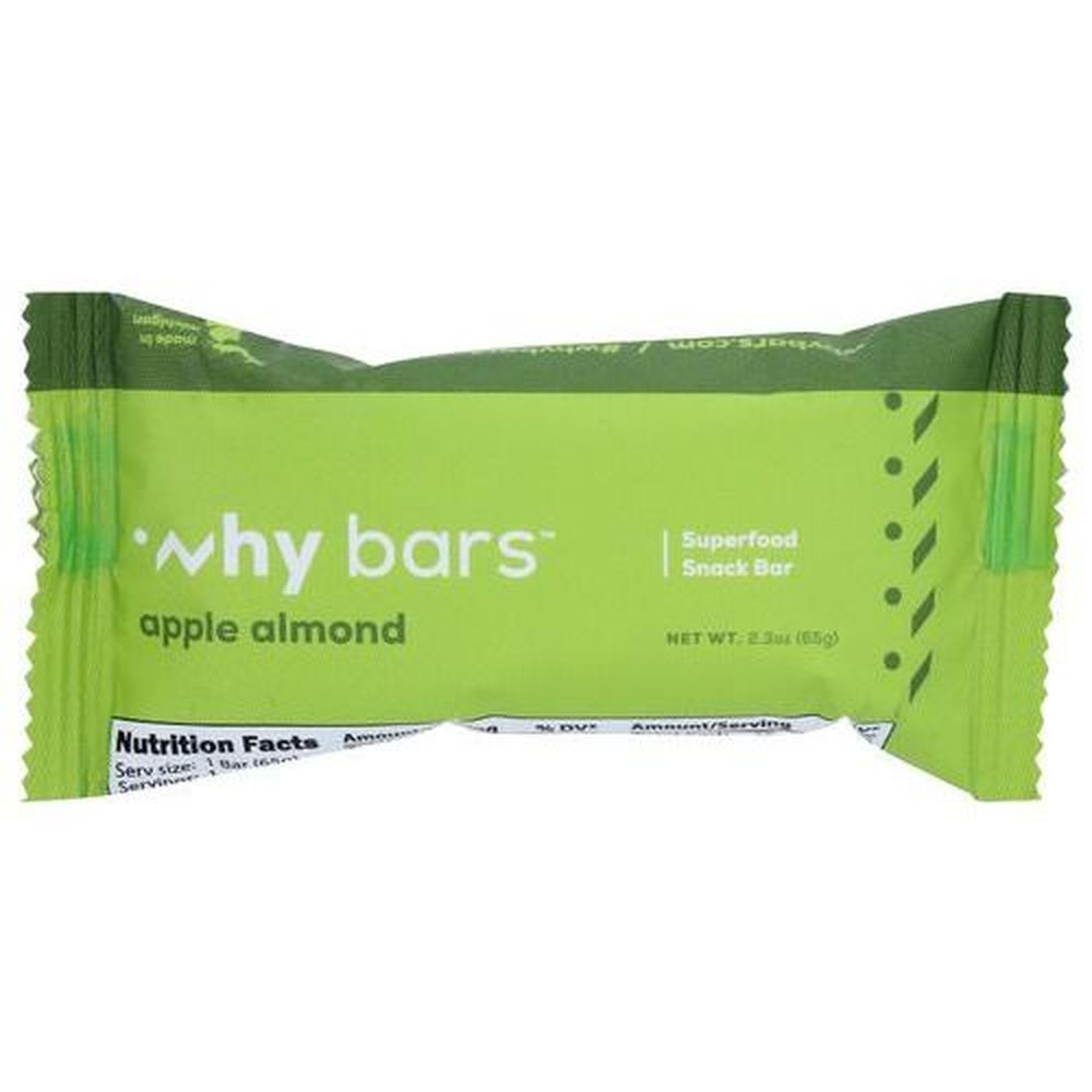 Why Bars Apple Almond Bar, 2.04 Ounce -- 12 Per Case
