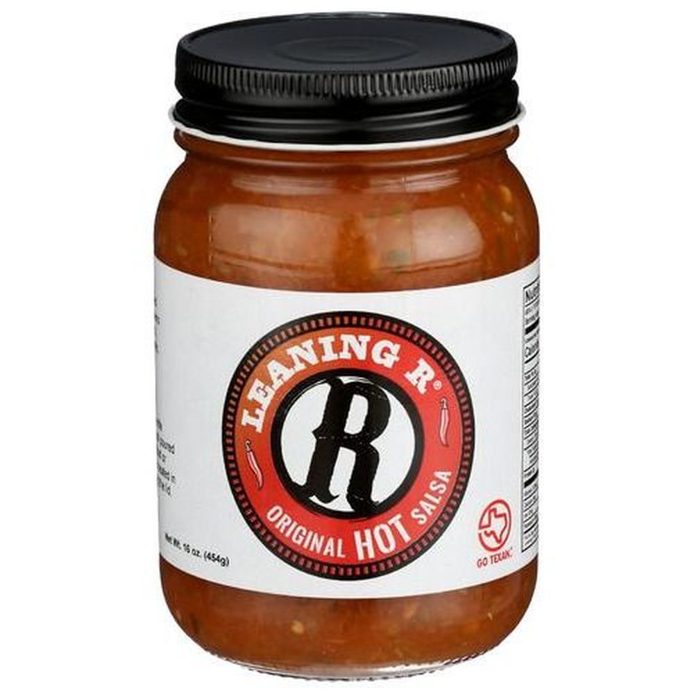 Leaning R Original Hot Salsa, 16 Ounce -- 12 Per Case