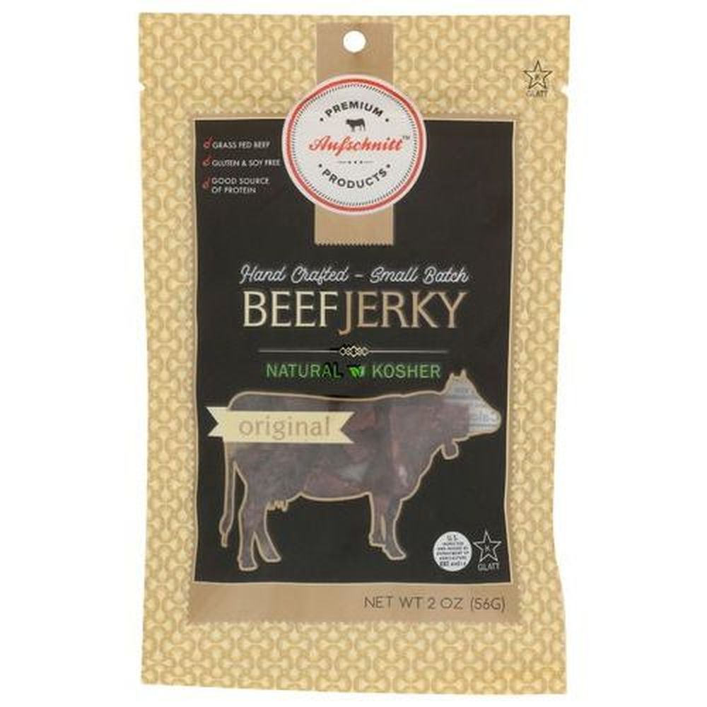 Aufschnitt Original Beef Jerky, 2 Ounce -- 12 Per Case