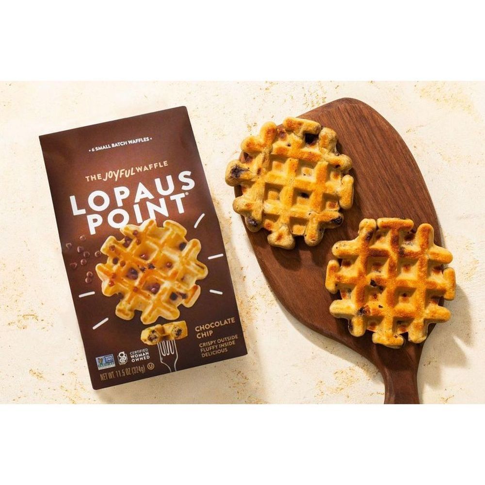 Lopaus Point Chocolate Chip Waffles, 11.5 Ounce -- 6 Per Case.