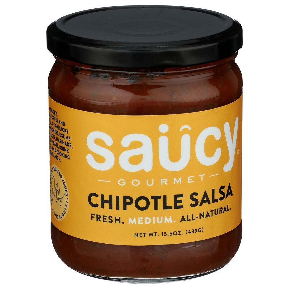 Saucy Gourmet Medium Chipotle Salsa, 15.5 Ounce -- 6 Per Case