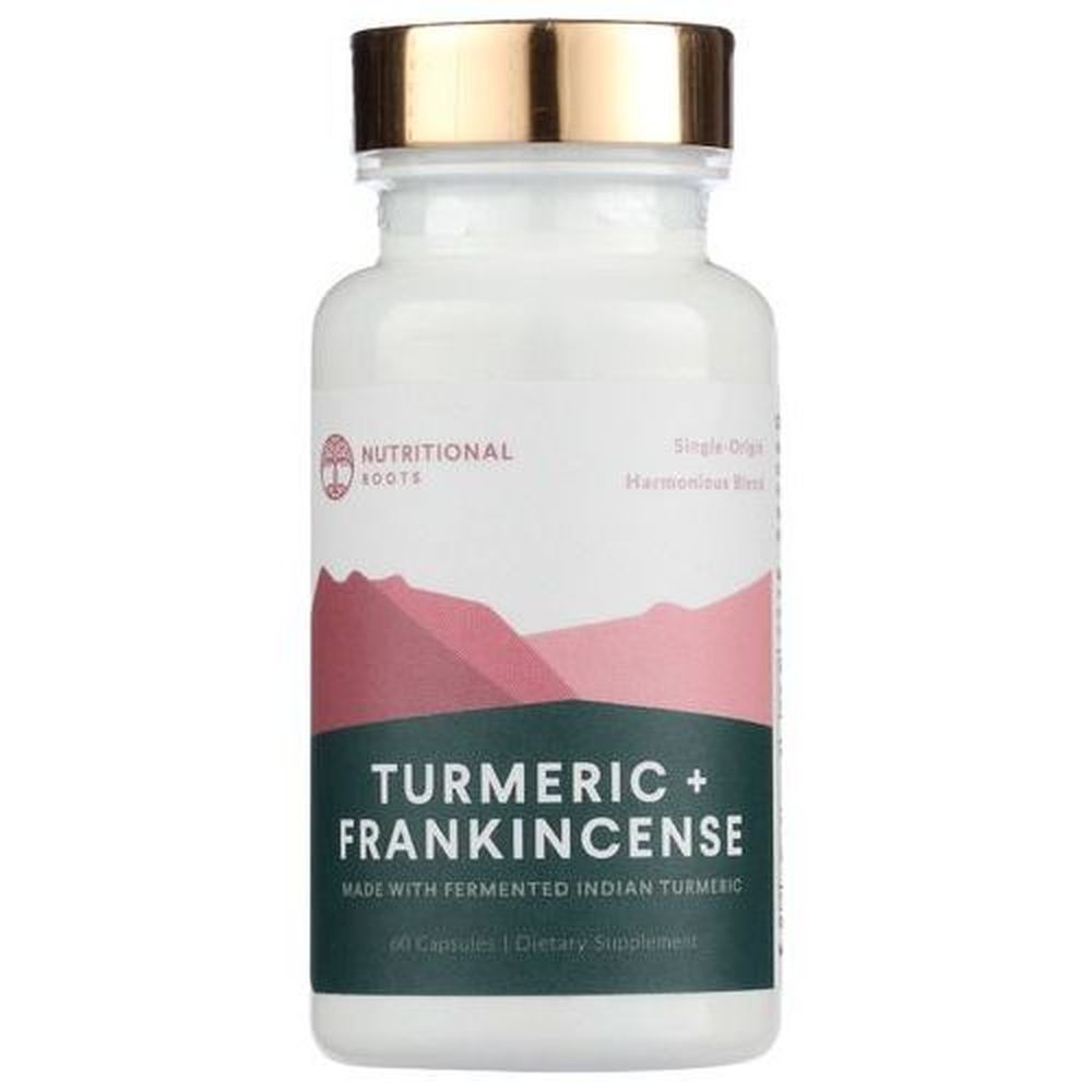 Nutritional Roots Turmeric Plus Frankincense Capsules, 60 Count