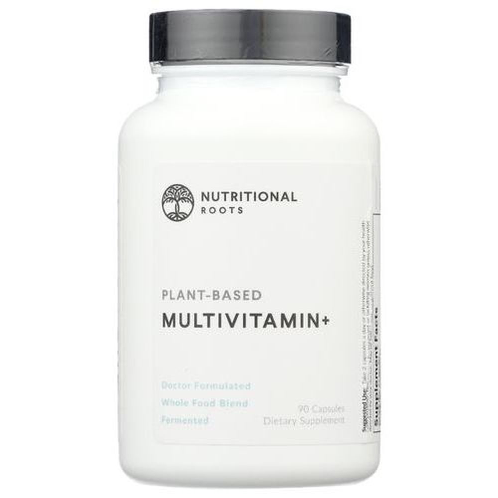 Nutritional Roots Plantbased Multivitamin Capsules, 90 Count