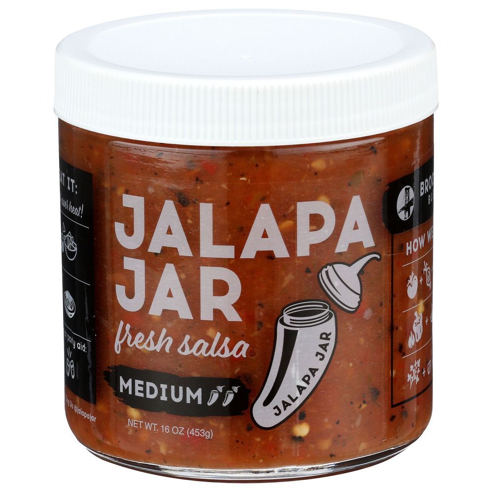 Jalapa Jar Brooklyn Medium Fresh Salsa, 16 Ounce -- 6 Per Case