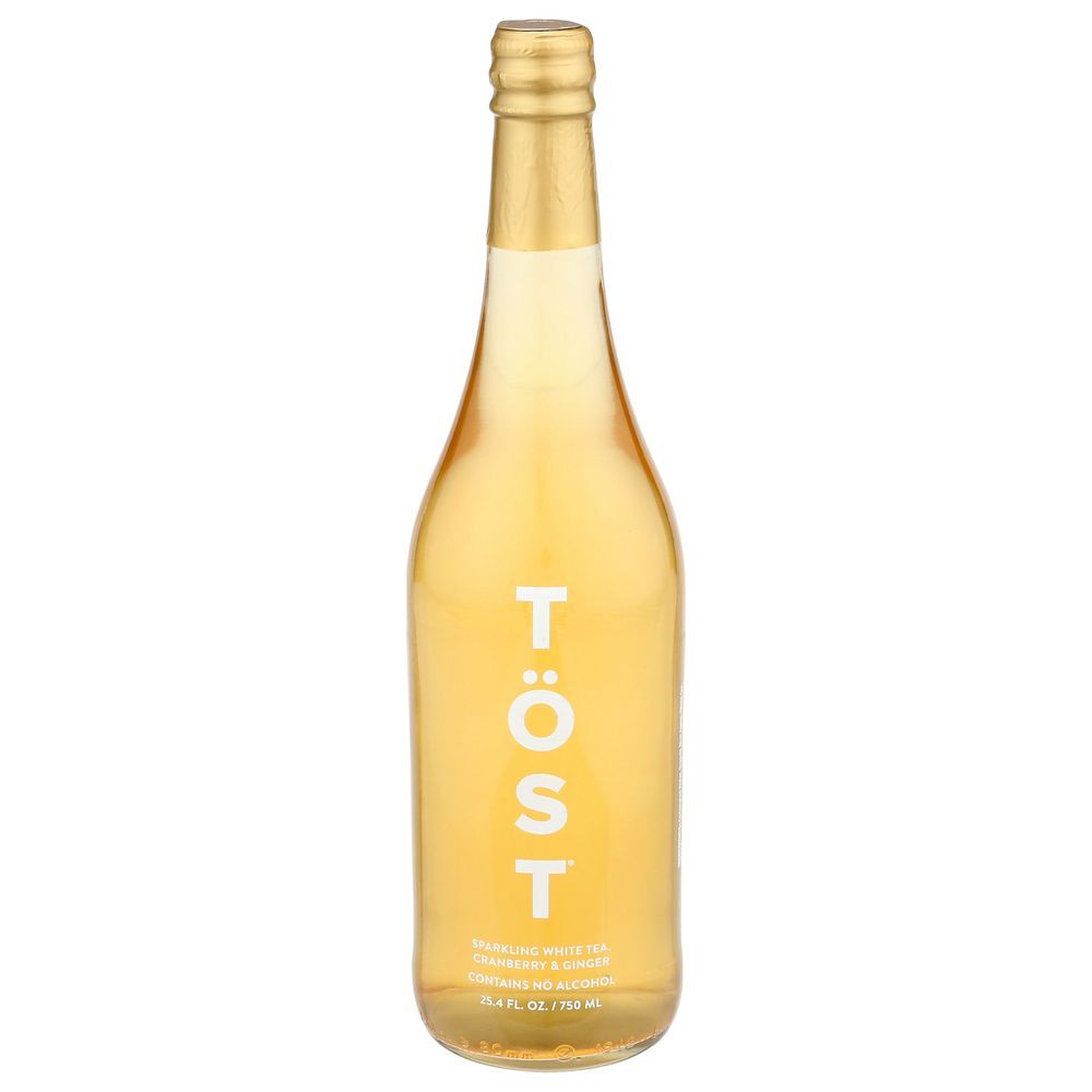 Tost White Cranberry Ginger And Spice Sparkling Beverage, 25.4 Fluid Ounce -- 12 Per Case
