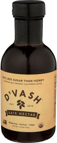 D'vash Organics Date Nectar, 16.6 Ounce -- 12 Per Case