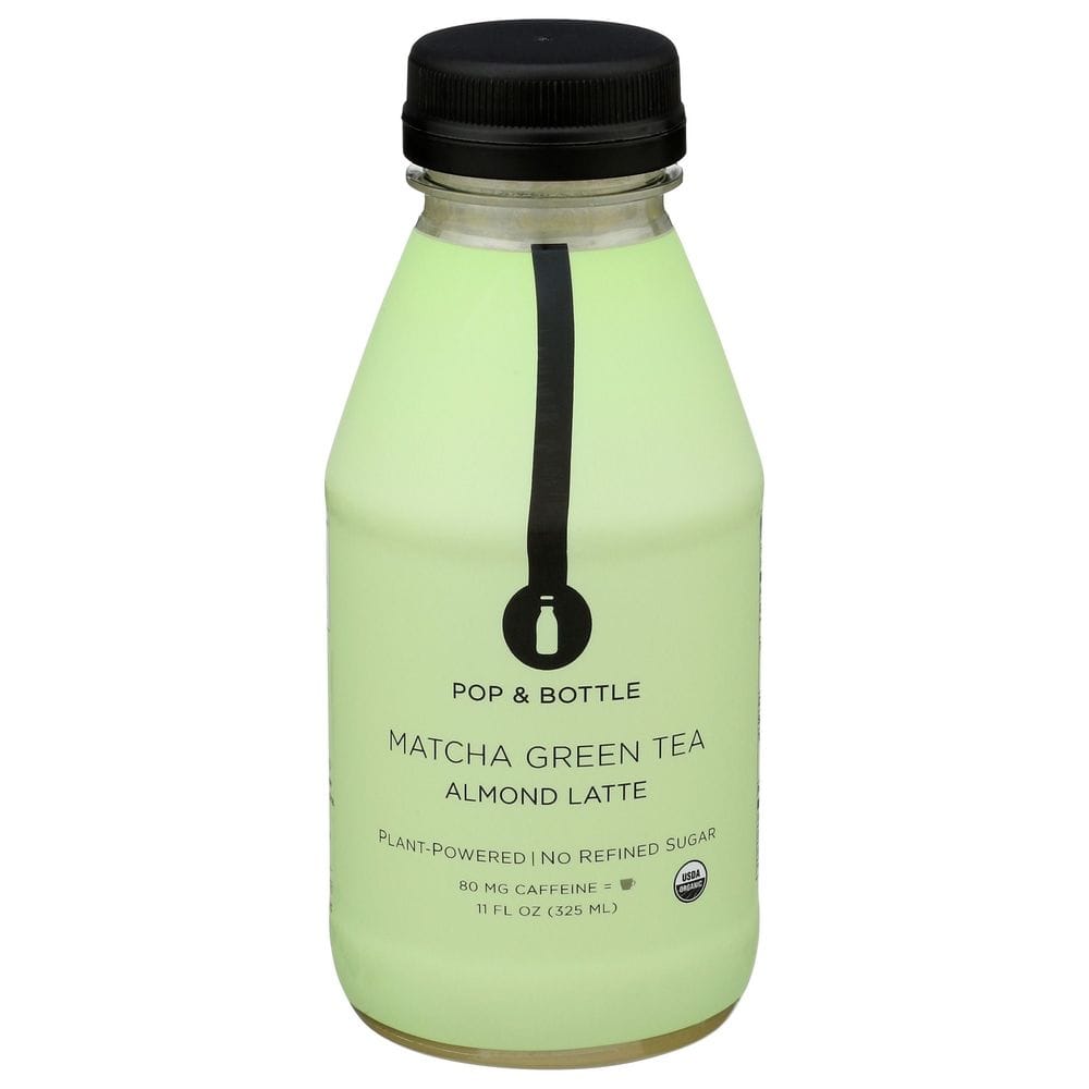 Pop And Bottle Mocha Almond Latte, 11 Fluid Ounce -- 6 Per Case