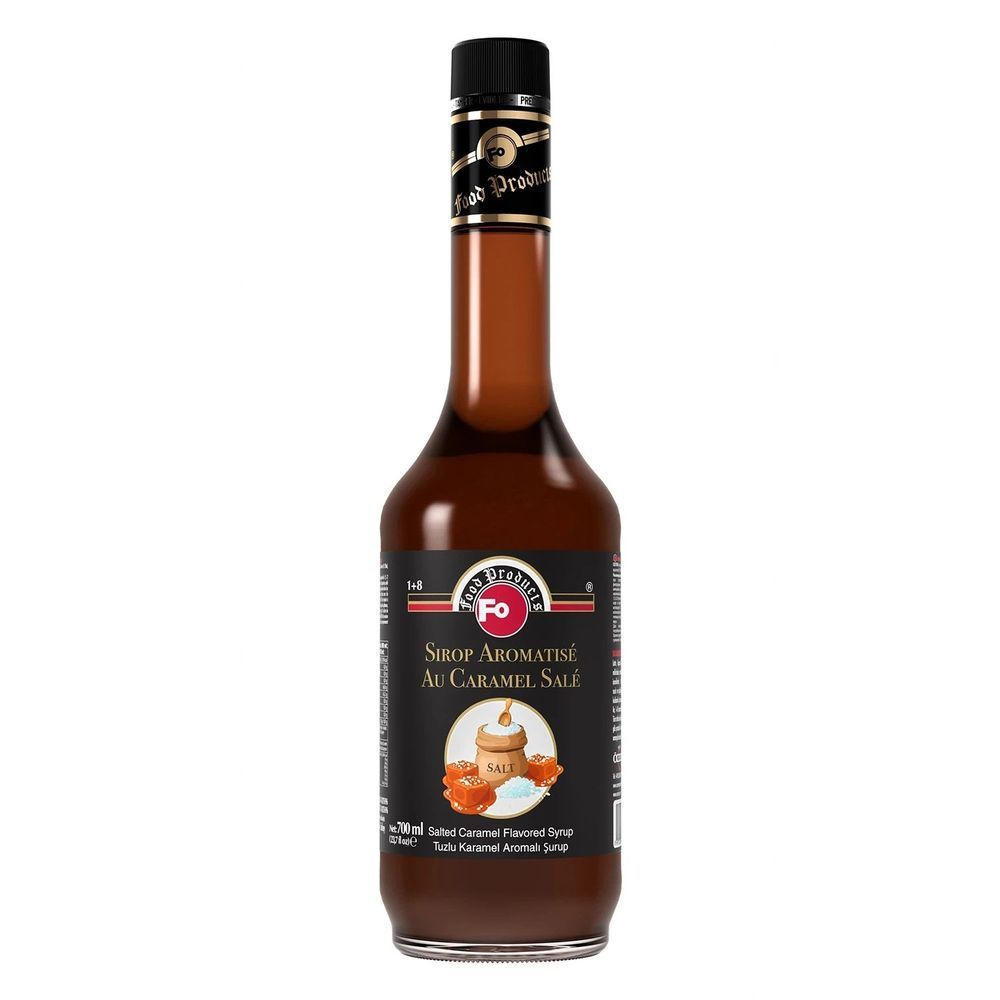 Fo Salted Caramel Flavored Syrup, 700 Ml -- 1 Each