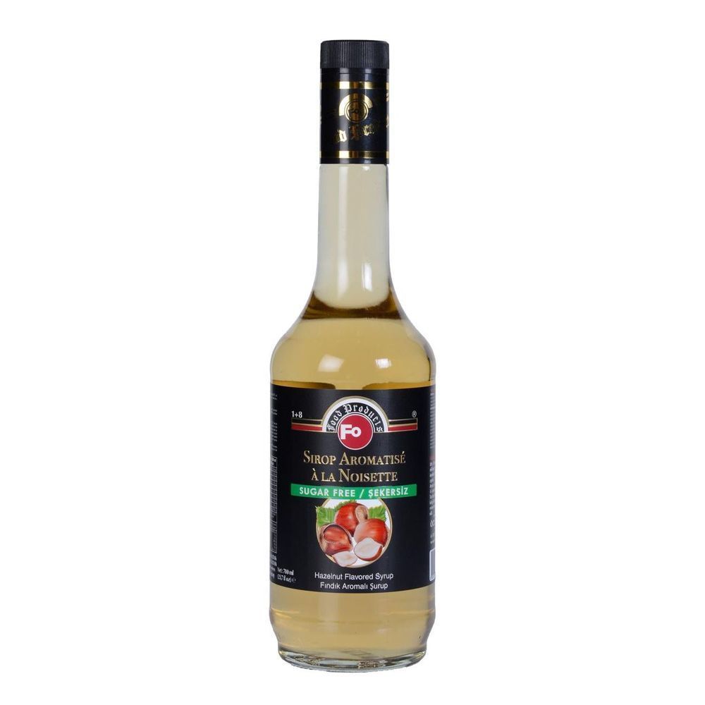 Fo Sugar Free Hazelnut Flavored Syrup, 700 Ml -- 1 Each