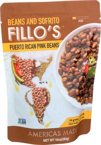 Fillo's Puerto Rican Pink Beans And Sofrito, 10 Ounce -- 6 Per Case