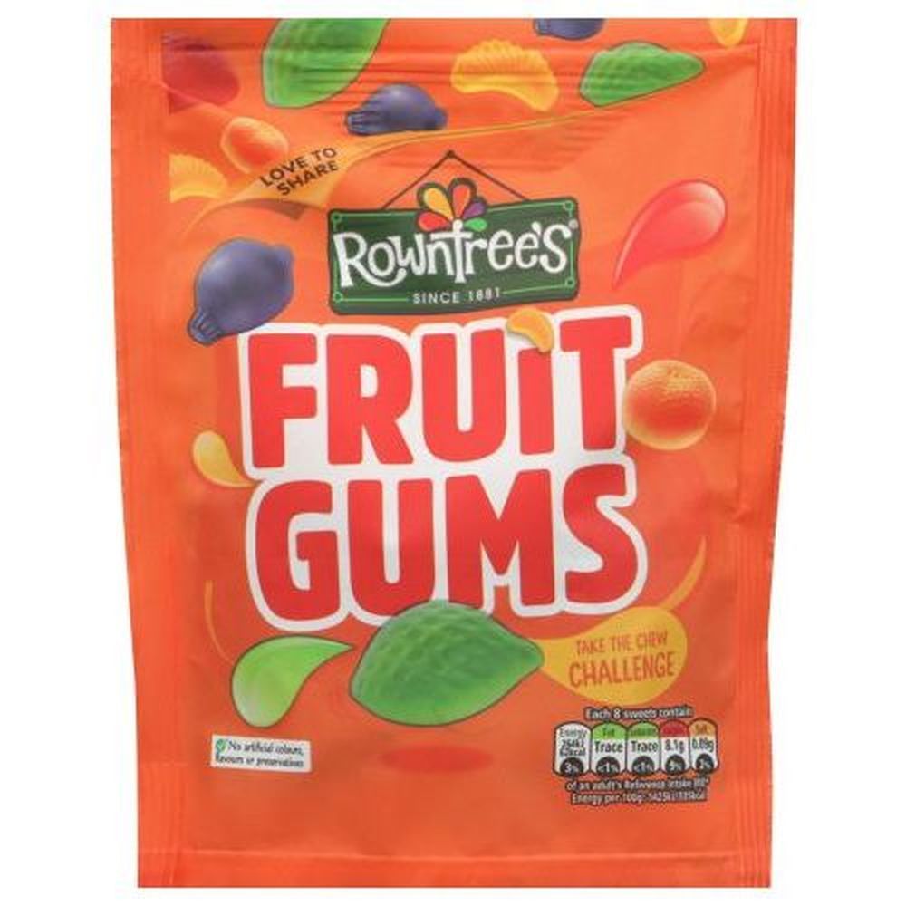 Rowntree's Fruit Gums, 5.3 Ounce -- 10 Per Case