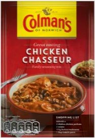 Colman's Chicken Chasseur Mix, 1.5 Ounce -- 16 Per Case