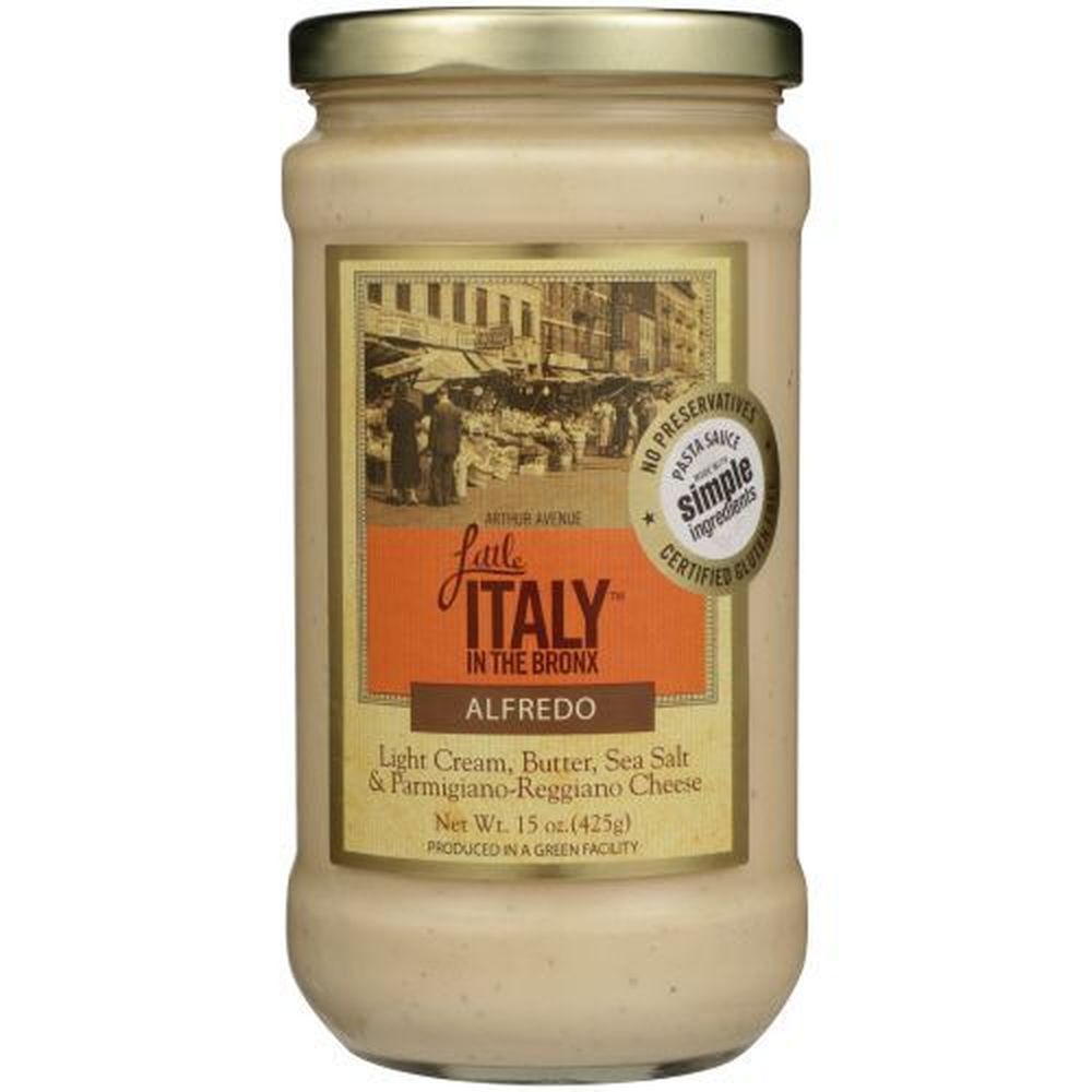 Little Italy In The Bronx Alfredo Sauce, 15 Ounce -- 6 Per Case