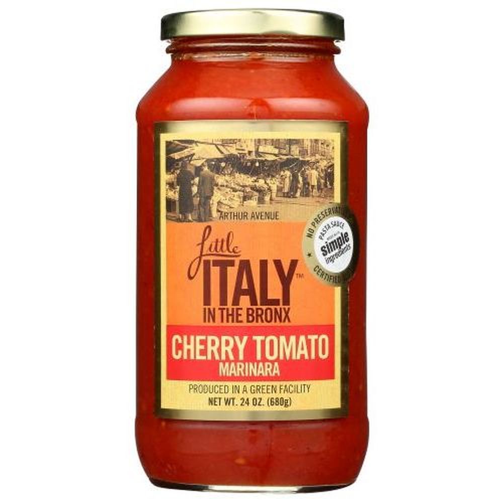 Little Italy In The Bronx Cherry Tomato Marinara Sauce, 24 Ounce -- 6 Per Case