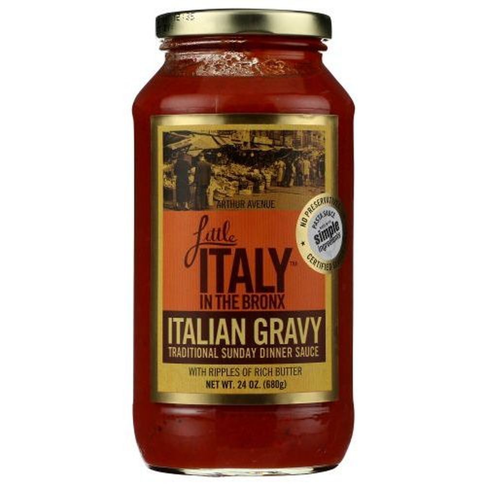 Little Italy In The Bronx Italian Gravy, 24 Ounce -- 6 Per Case