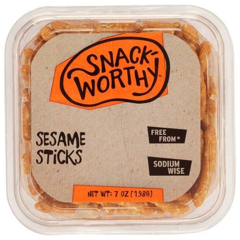 Snackworthy Sesame Sticks, 7 Ounce -- 12 Per Case