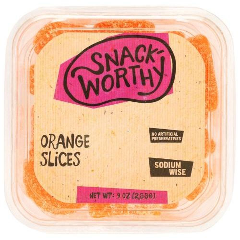 Snackworthy Orange Slices, 9 Ounce -- 12 Per Case