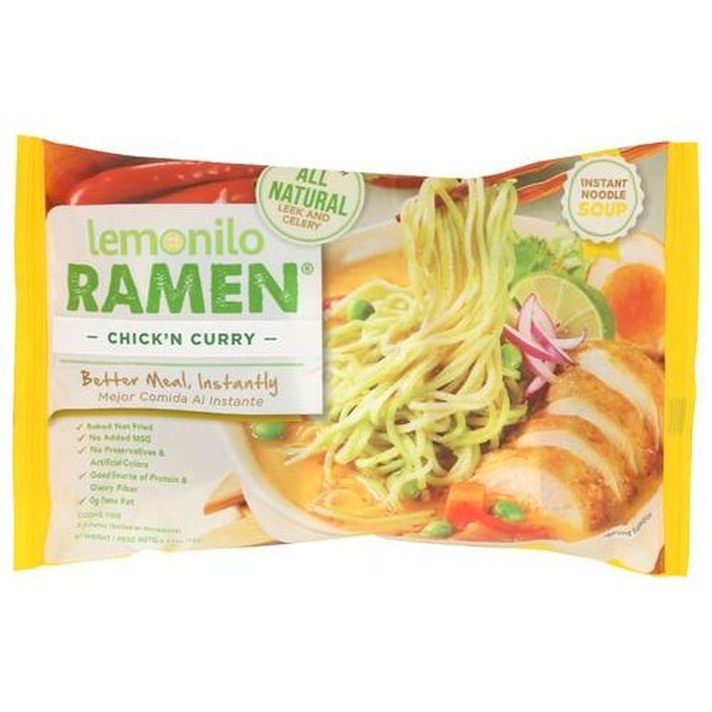 Lemonilo Ramen Chicken Curry Soup, 2.58 Ounce -- 6 Per Case