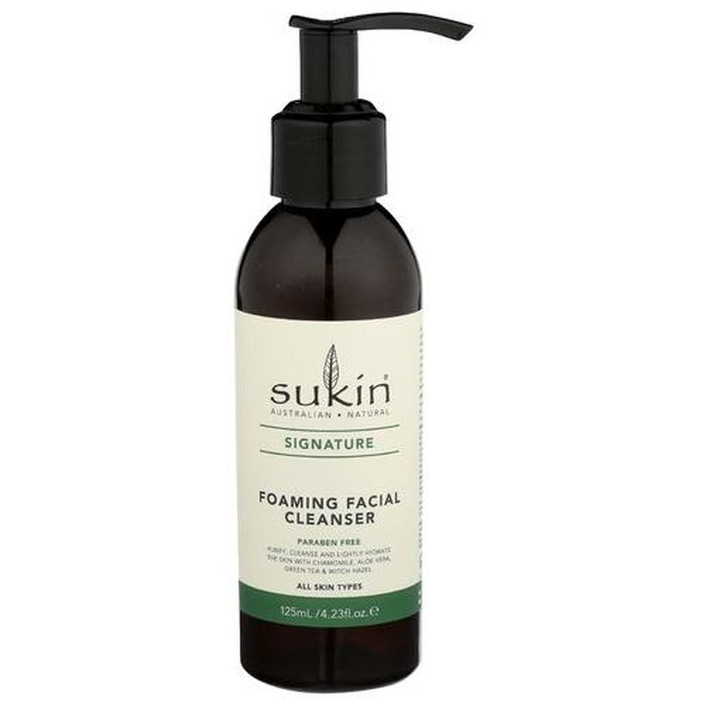 Sukin Foaming Facial Cleanser, 4.23 Fluid Ounce