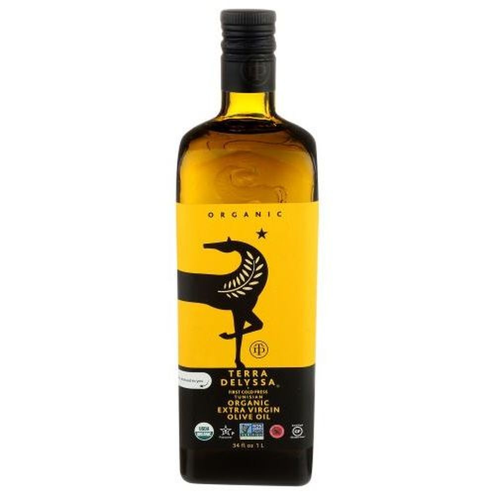 Terra Delyssa Organic Extra Virgin Olive Oil, 34 Fluid Ounce -- 6 Per Case