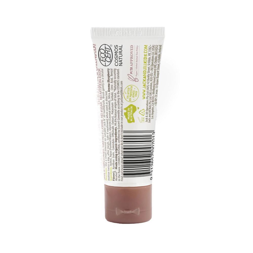 Jack N' Jill Kids Raspberry Toothpaste, 1.76 Ounce -- 6 Per Case