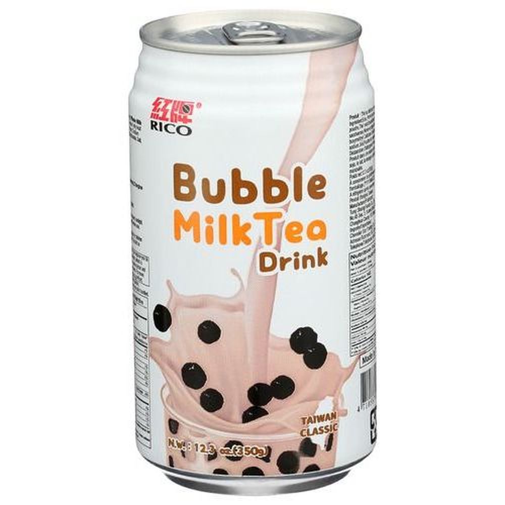 Rico Original Bubble Milk Tea Drink, 12.3 Fluid Ounce -- 12 Per Case