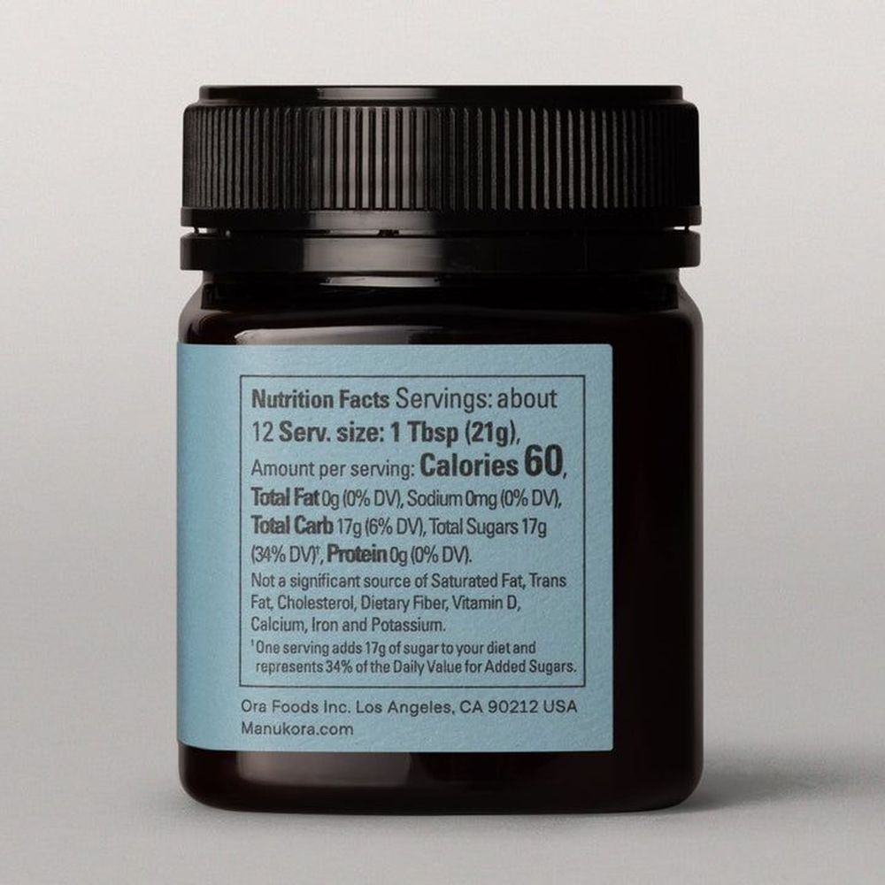 Manukora Mgo 600 Plus Raw Manuka Honey, 8.82 Ounce