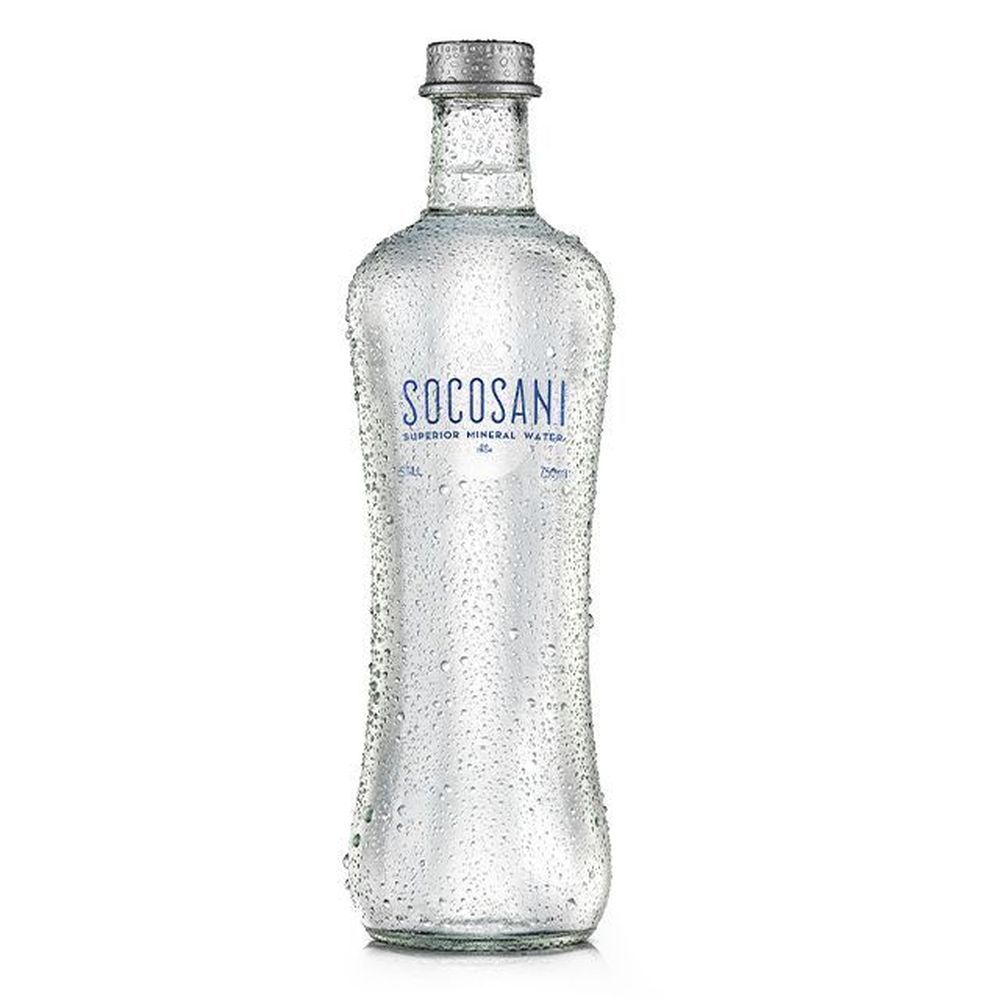 Socosani Still Mineral Water, 750 Ml Glass Bottle -- 12 Per Case