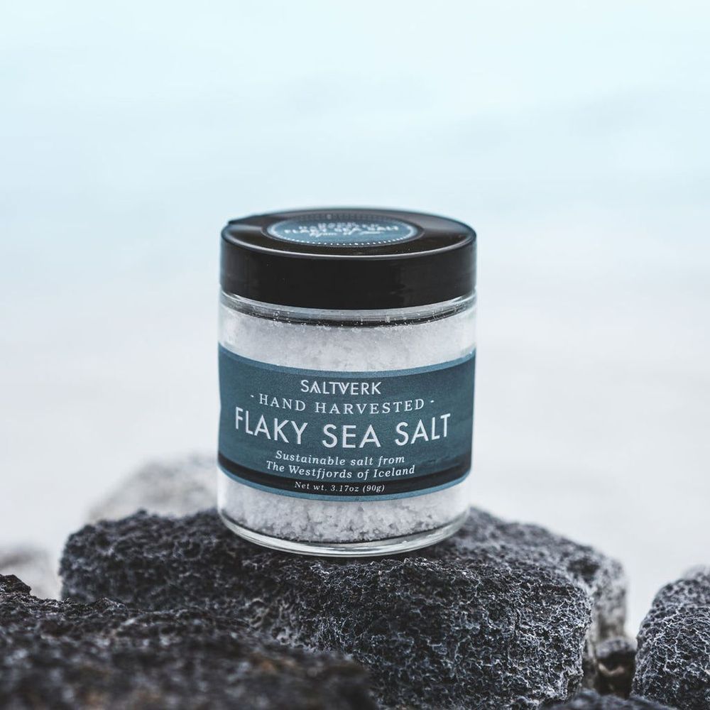 Saltverk Flaky Sea Salt, 3.17 Ounce -- 6 Per Case