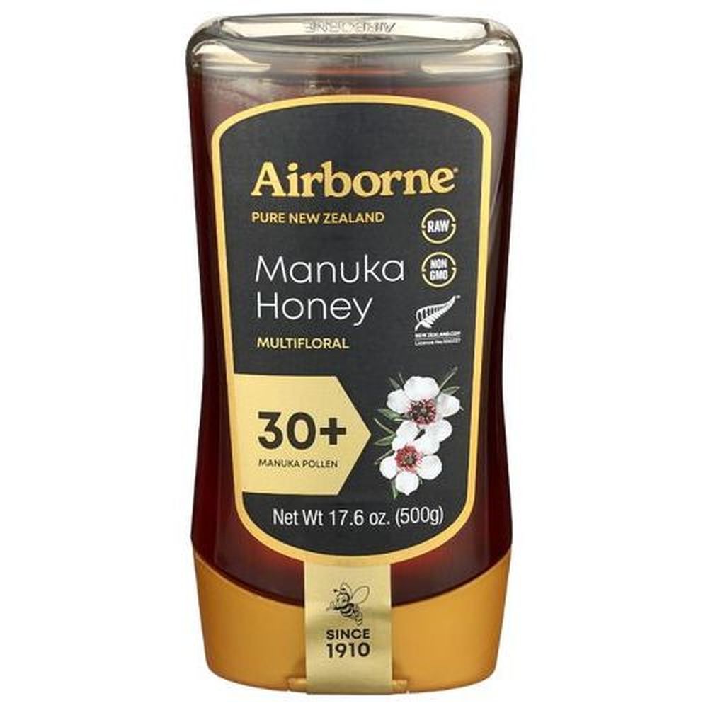 Airborne Manuka 30 Plus Multi Floral Honey, 17.64 Ounce -- 10 Per Case