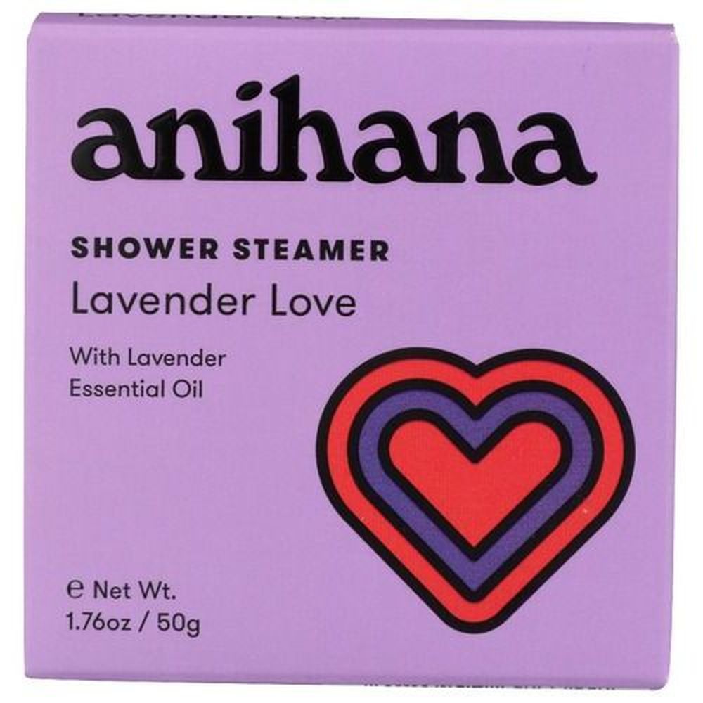 Anihana Lavender Love Shower Steamer, 50 Gram -- 6 Per Case